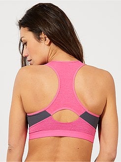 Sportbeha met beugels van 'Sans Complexe' - Kiabi