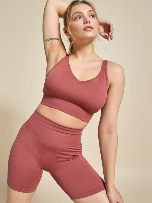 Sportbeha met lichte ondersteuning - (ekstract) - Kiabi