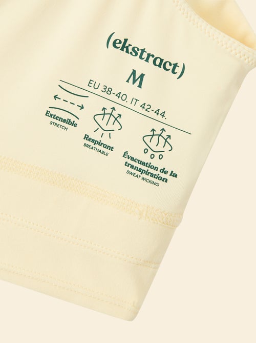 Sportbeha met lichte ondersteuning - (ekstract) - Kiabi