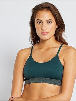 Sportbeha met uitneembare vullingen - Kiabi