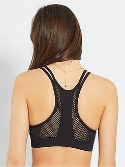 Sportbeha met uitneembare vullingen - Kiabi