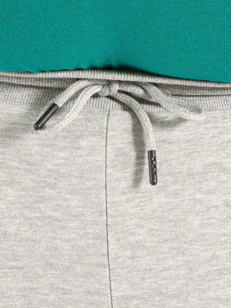 Sportbroek in cargomodel GRIJS - Kiabi