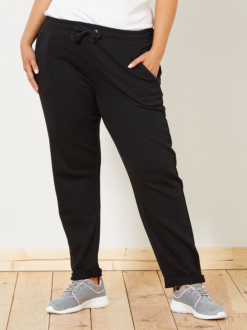 Sportbroek met glanzende details - zwart - Kiabi - 12.00€