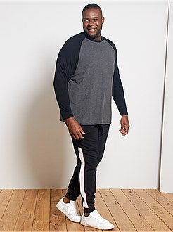 Herenmode grote maten - Sportbroek van ‘Ecodesign’ - Kiabi