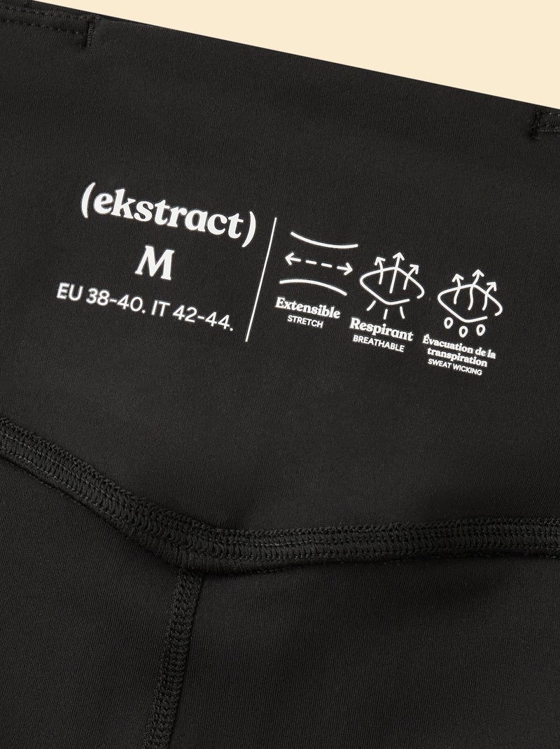 Sportfietsbroek - (ekstract) Zwart - Kiabi
