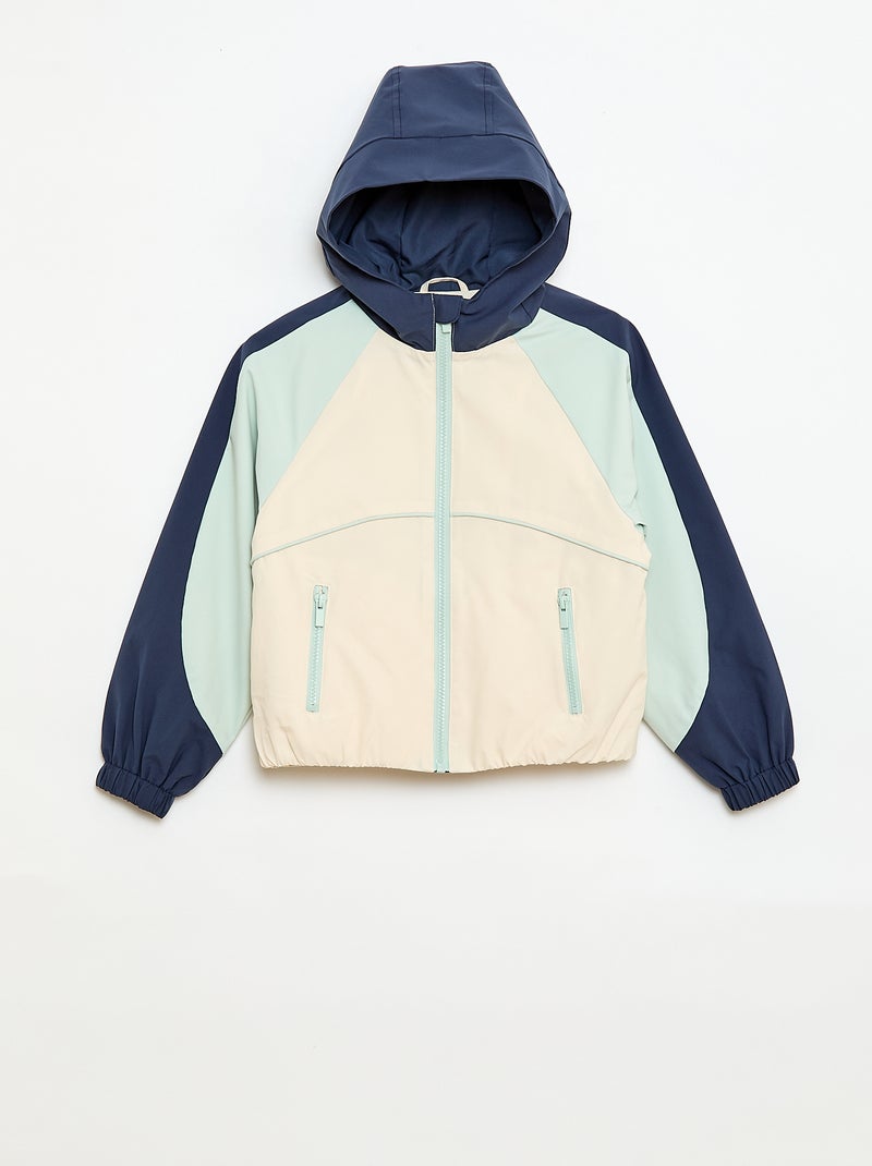 Sportief jas met capuchon Wit - Kiabi