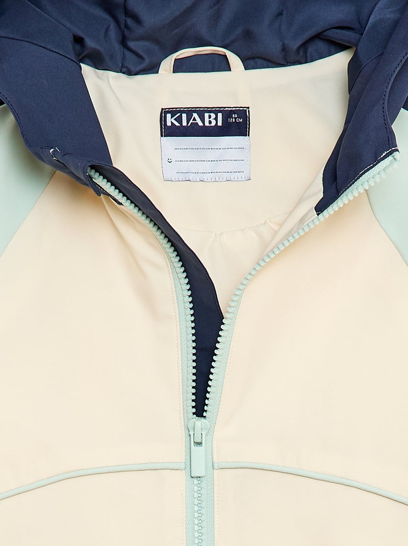 Sportief jas met capuchon Wit - Kiabi