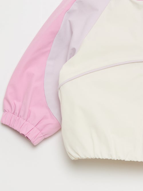 Sportief jas met rits en kap - Kiabi