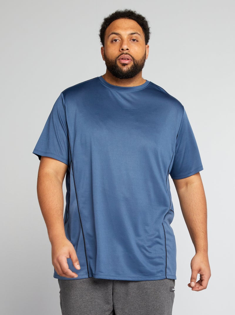 Sportief T-shirt BLAUW - Kiabi