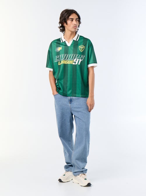 Sportief T-shirt met polokraag - Kiabi