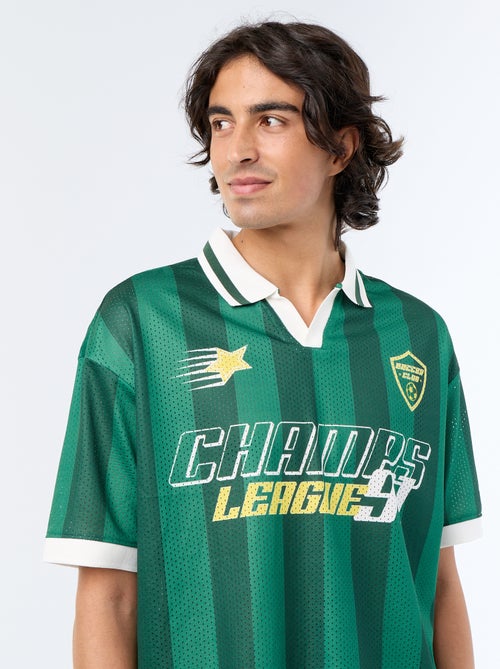 Sportief T-shirt met polokraag - Kiabi