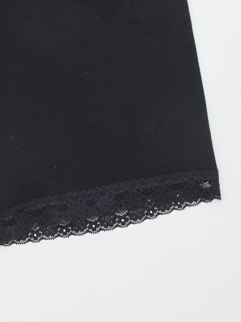 Sportieve hipster tegen schurende bovenbenen ZWART - Kiabi