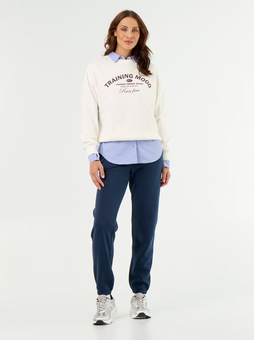 Sportieve joggingbroek met normale taille - Kiabi