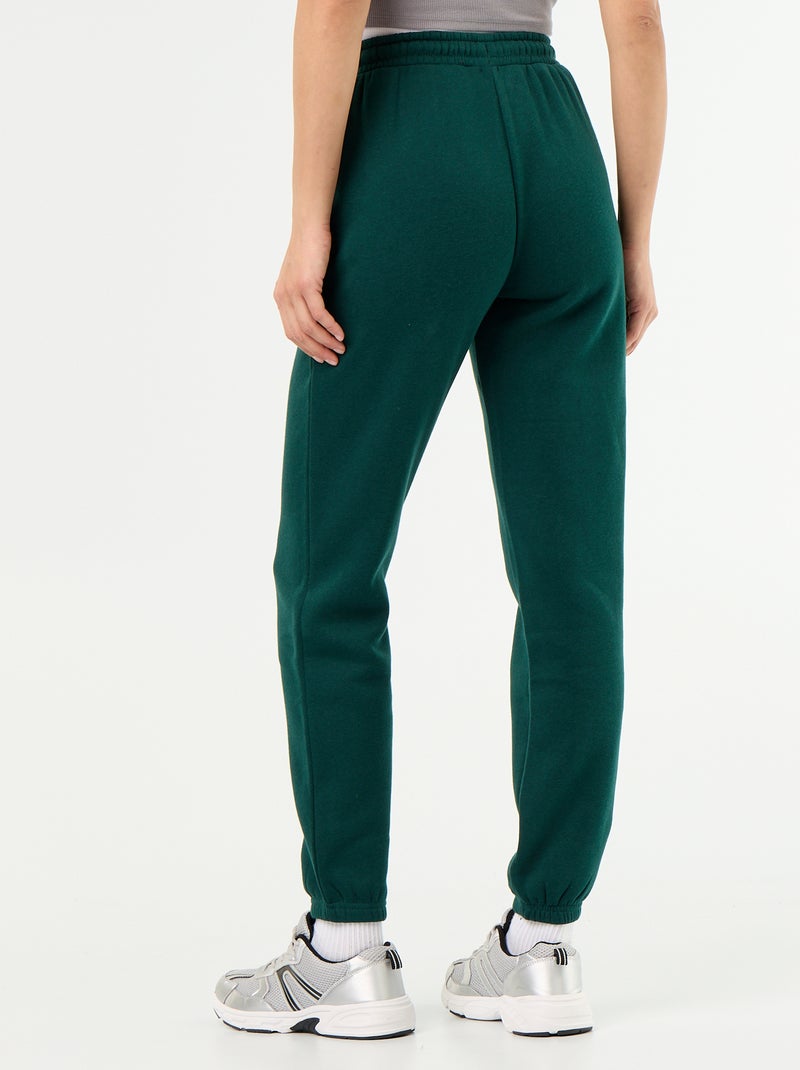 Sportieve joggingbroek met normale taille Groen - Kiabi