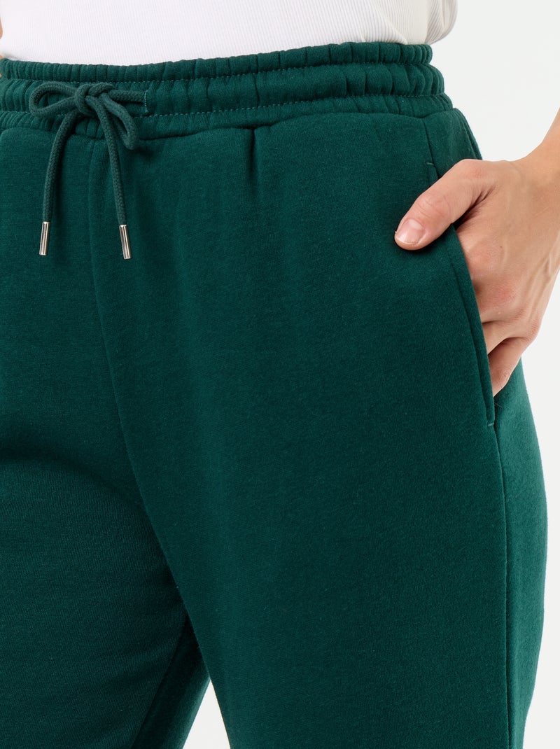 Sportieve joggingbroek met normale taille Groen - Kiabi