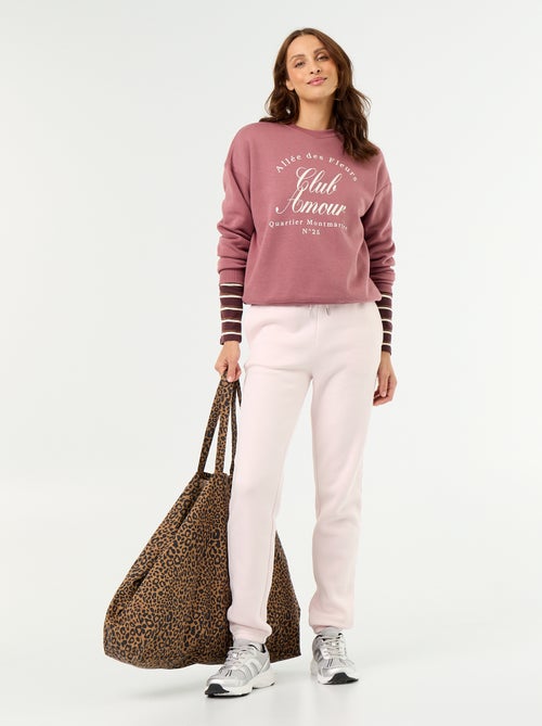 Sportieve joggingbroek met normale taille - Kiabi