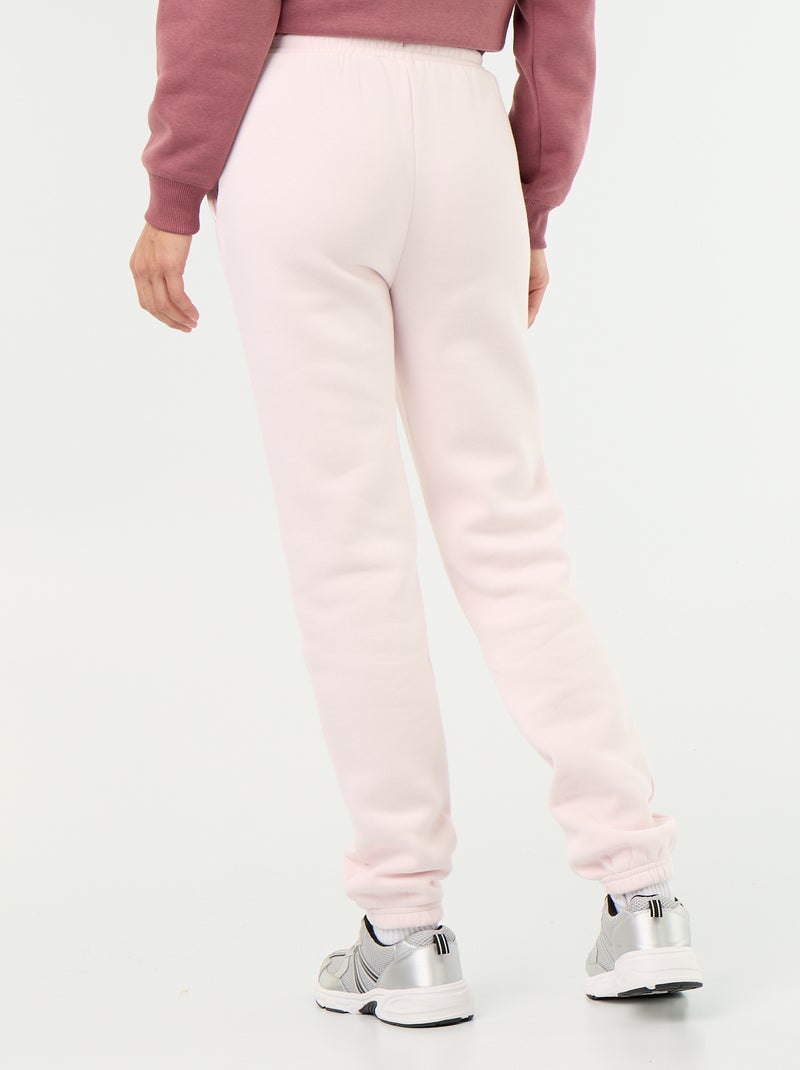 Sportieve joggingbroek met normale taille Rose - Kiabi