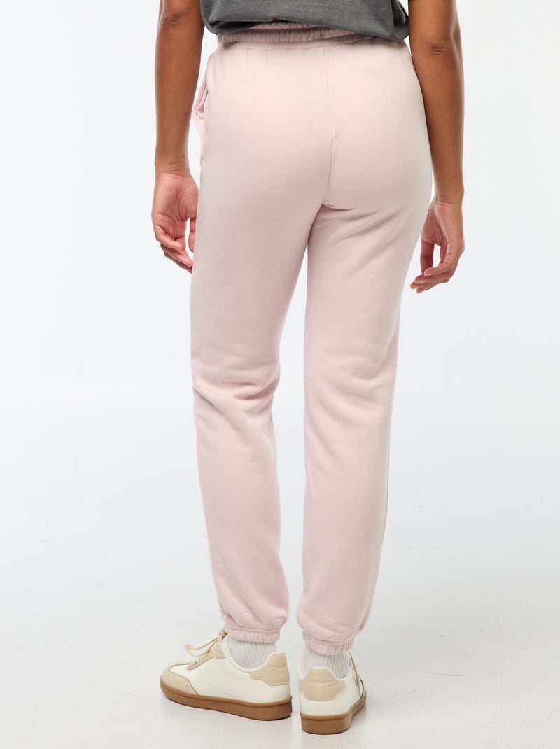 Sportieve joggingbroek met normale taille Rose - Kiabi