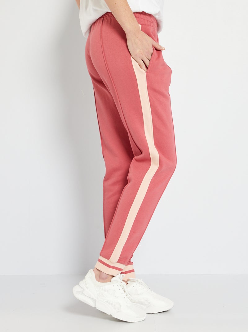 Sportieve joggingbroek roze - Kiabi