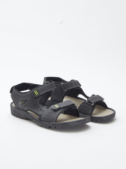 Sportieve sandalen met klittenband - Kiabi