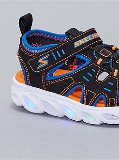 Sportieve sandalen met klittenbanden en lichtgevende zolen - Kiabi