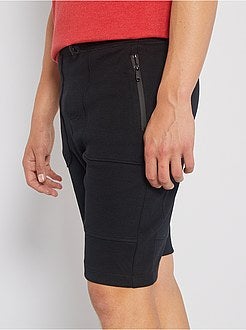 Sportieve short van molton - Kiabi