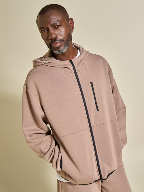 Sportieve sweater met rits (ekstract) - Kiabi