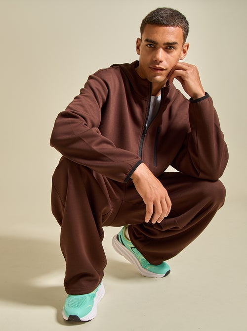 Sportieve sweater met rits (ekstract) - Kiabi