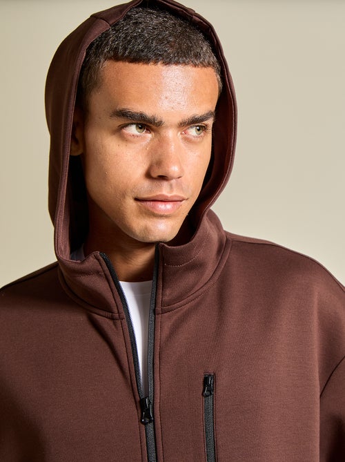 Sportieve sweater met rits (ekstract) - Kiabi