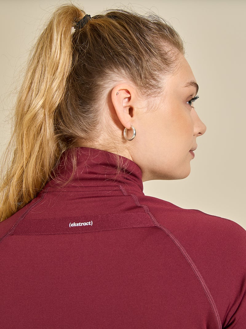 Sportjas met rits - (ekstract) Rood - Kiabi