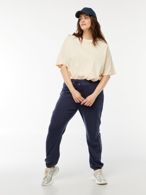 Sportjoggingbroek van french terry - Kiabi