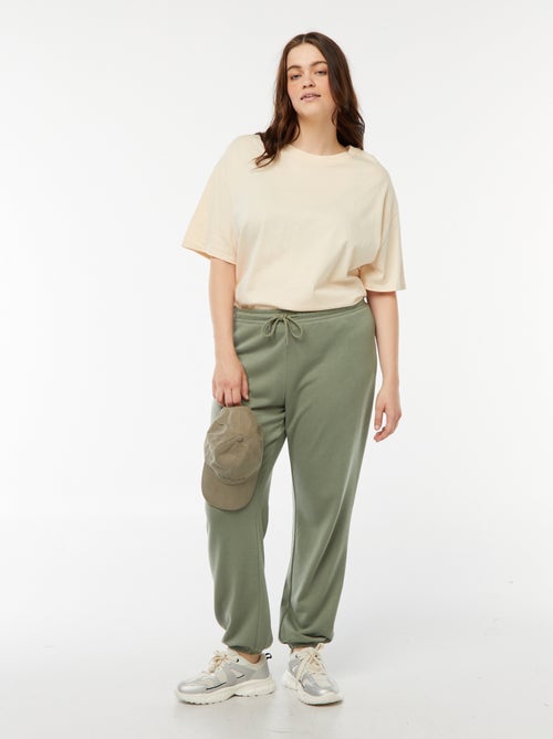 Sportjoggingbroek van french terry - Kiabi