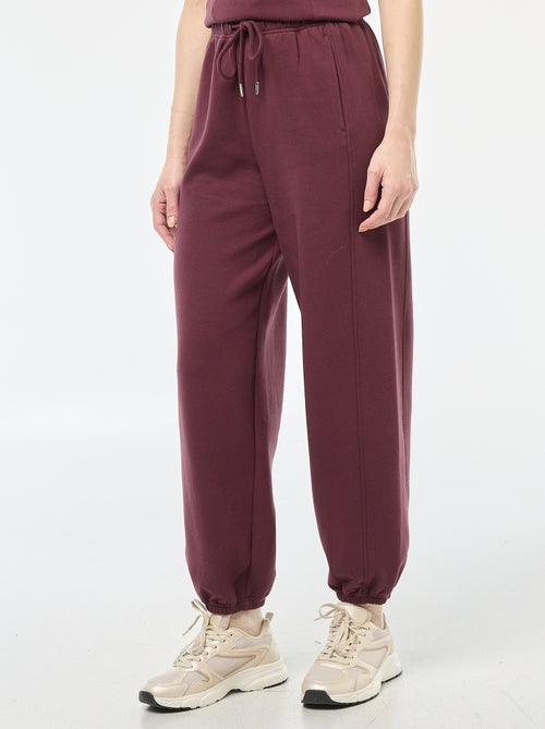 Sportjoggingbroek van french terry - Kiabi