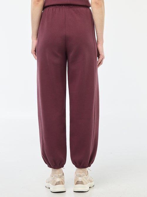 Sportjoggingbroek van french terry - Kiabi