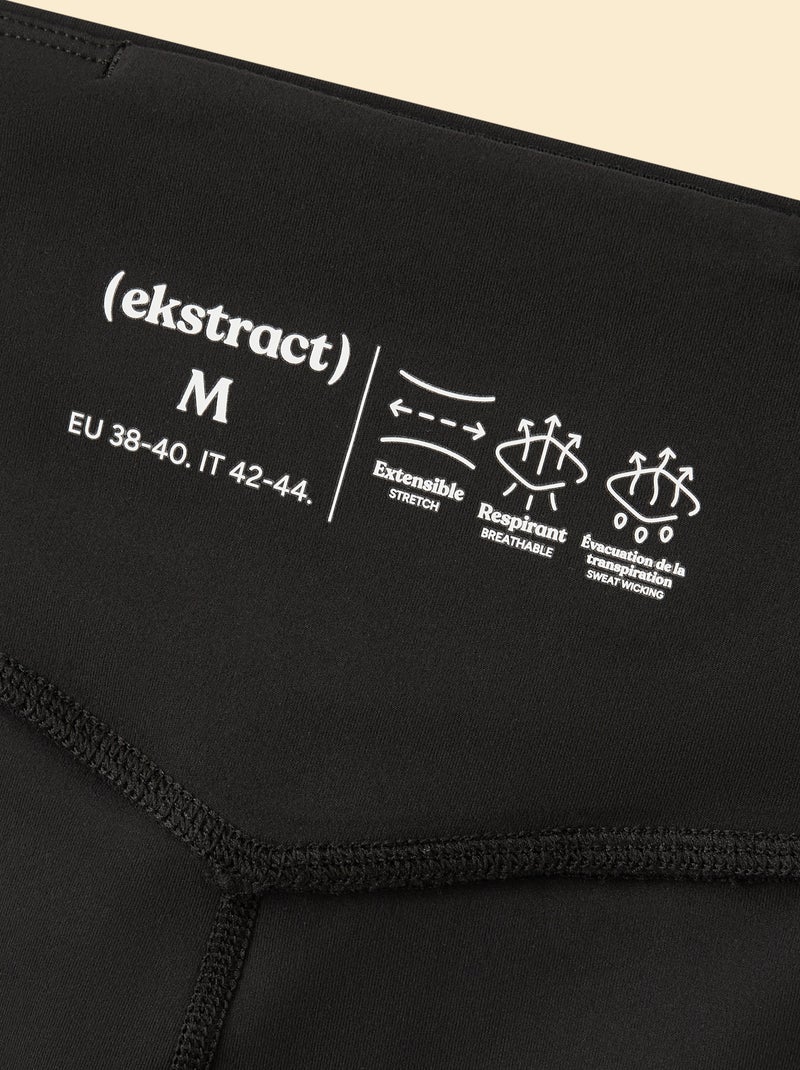 Sportlegging 7/8 - (ekstract) Zwart - Kiabi