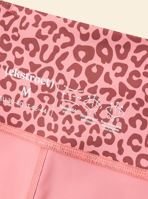 Sportlegging met luipaardprint - (ekstract) - Kiabi