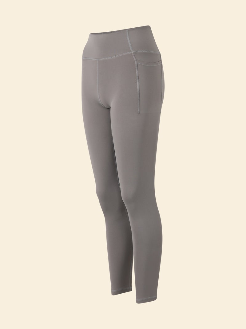 Sportlegging met zakken - (ekstract) Grijs - Kiabi