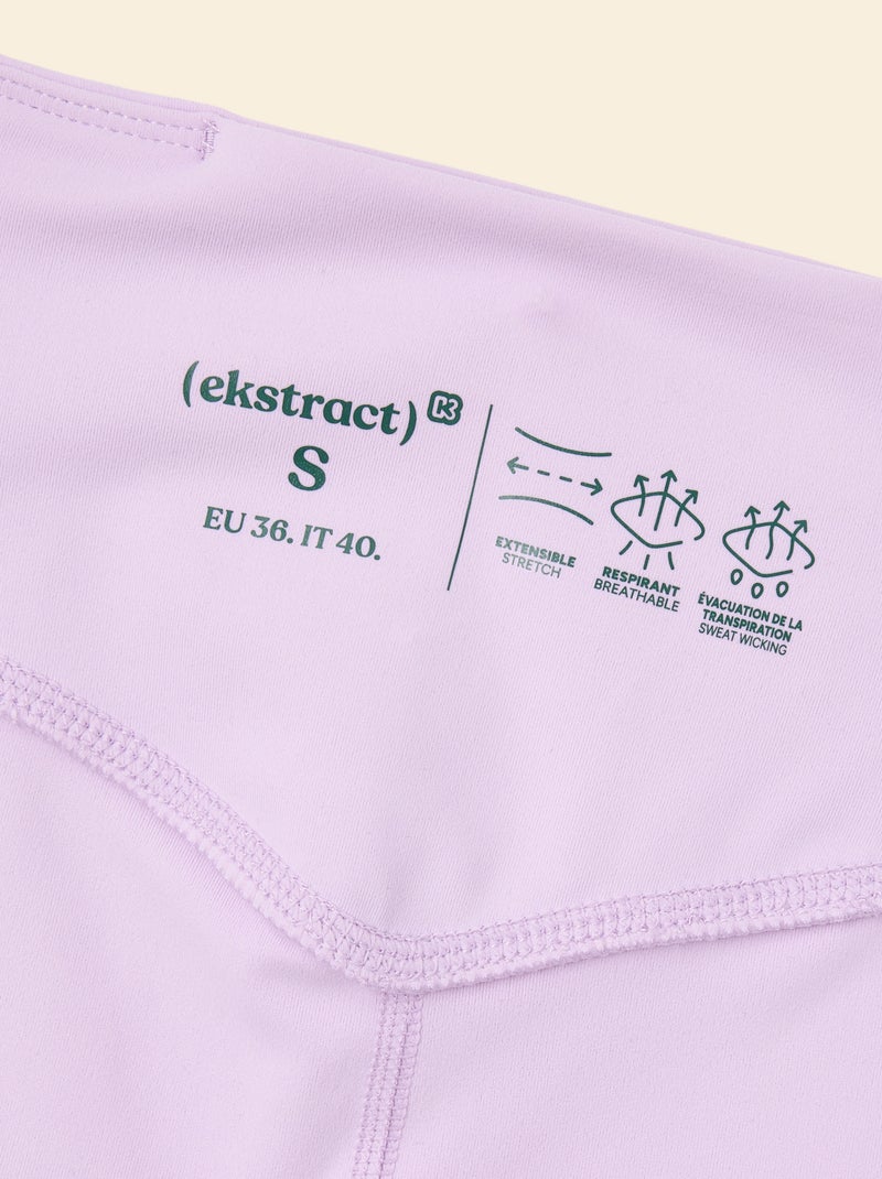 Sportlegging met zakken - (ekstract) Paars - Kiabi