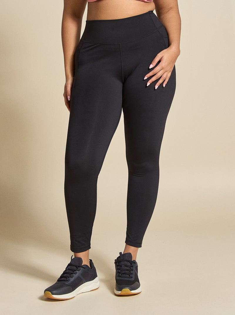 Sportlegging met zakken - (ekstract) Zwart - Kiabi