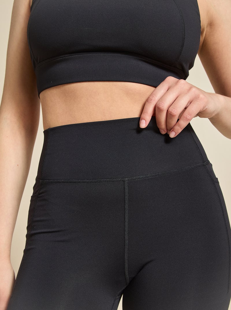 Sportlegging met zakken - (ekstract) Zwart - Kiabi