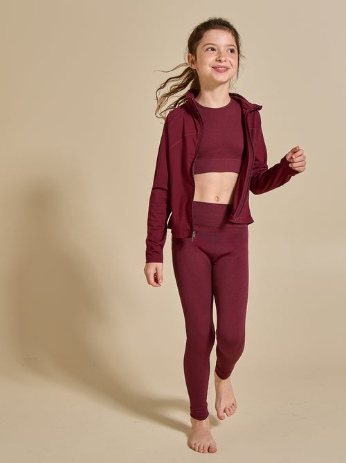 Sportlegging van ribstof - (ekstract) - Kiabi