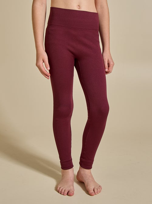 Sportlegging van ribstof - (ekstract) - Kiabi