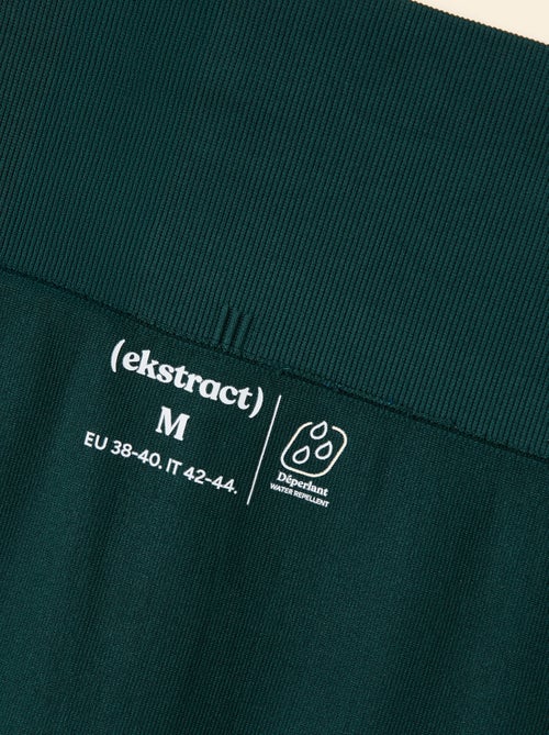 Sportlegging van ribstof zonder naden - (ekstract) - Kiabi