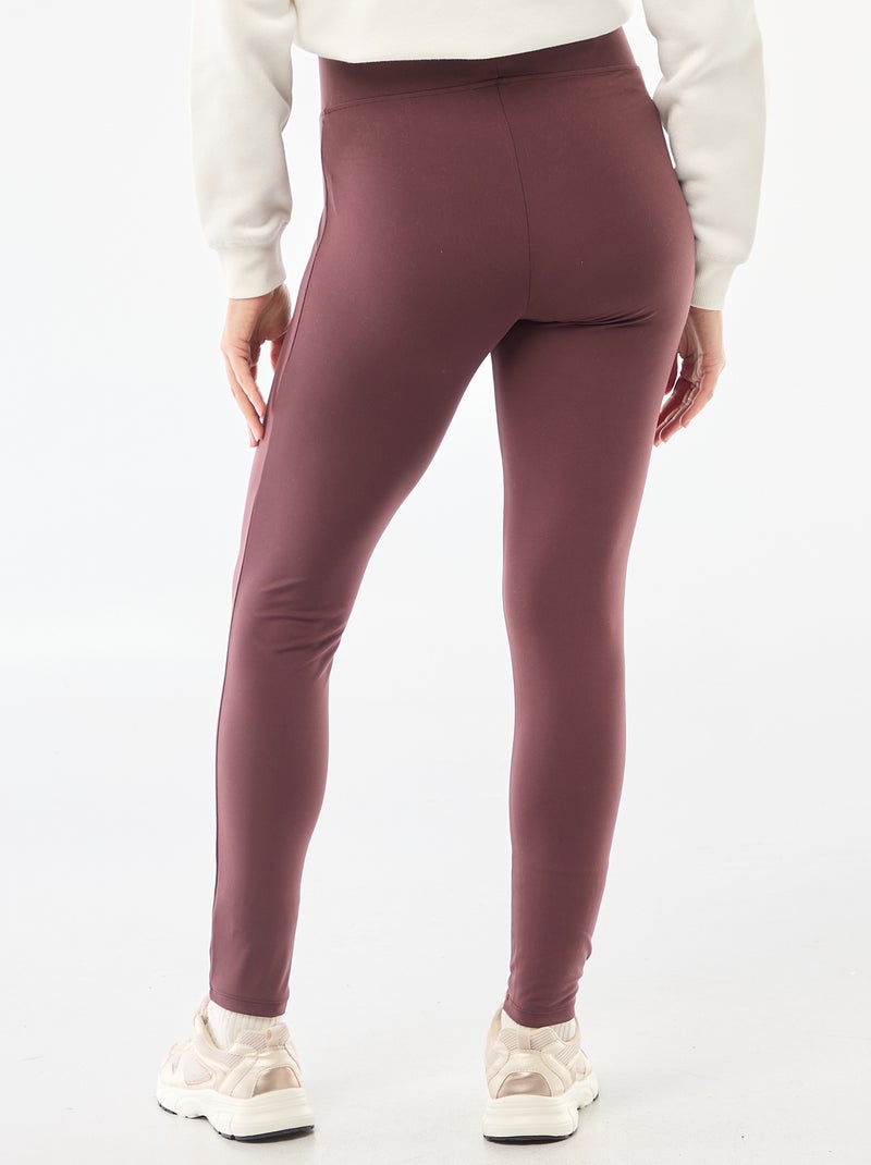 Sportlegging | Zwangerschapsmodel Paars - Kiabi