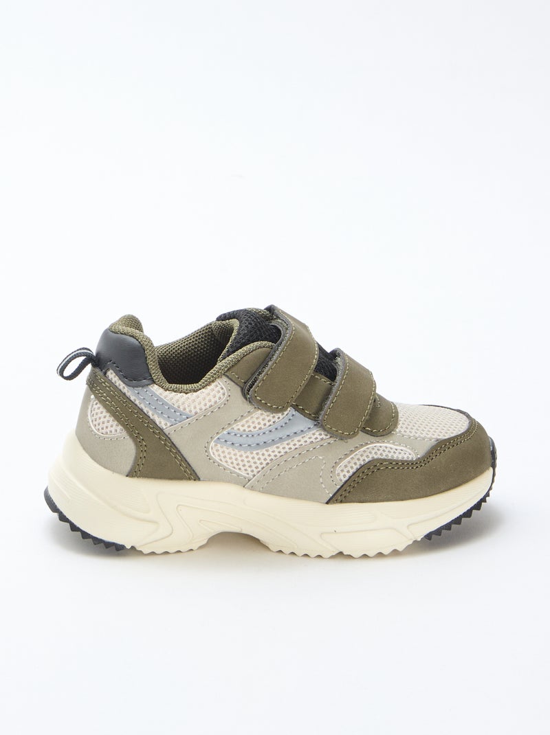 Sportschoenen van mesh Groen - Kiabi