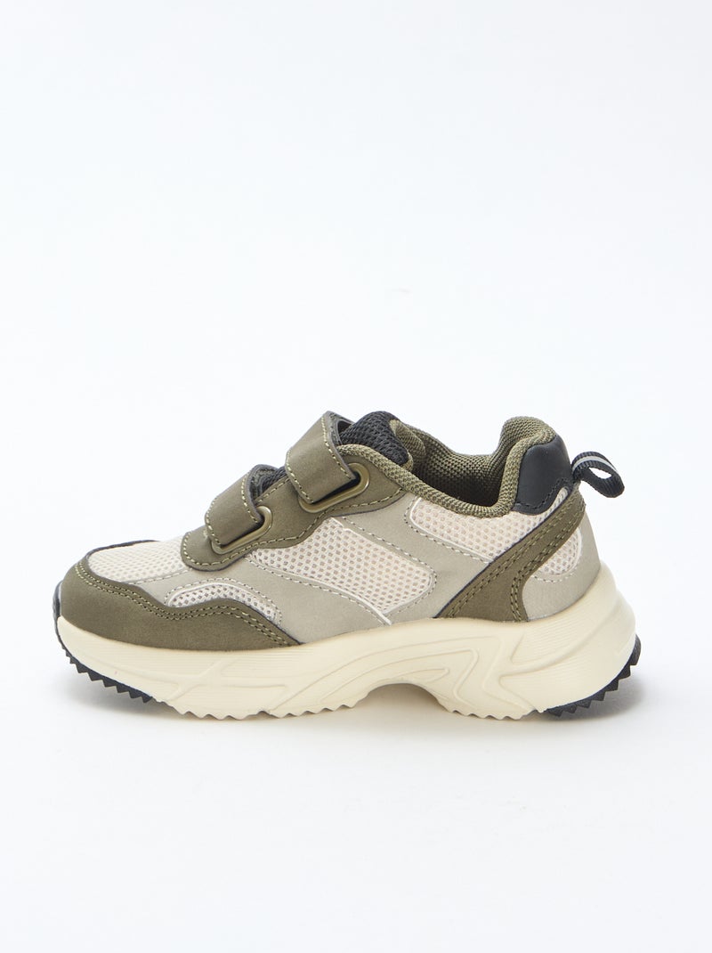 Sportschoenen van mesh Groen - Kiabi