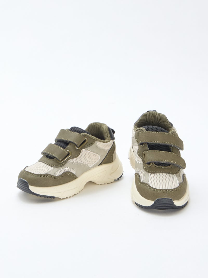 Sportschoenen van mesh Groen - Kiabi