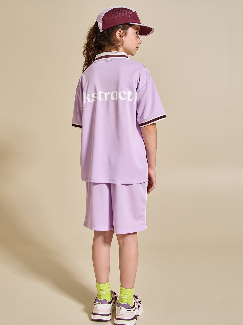Sportset T-shirt + short - (ekstract) Paars - Kiabi