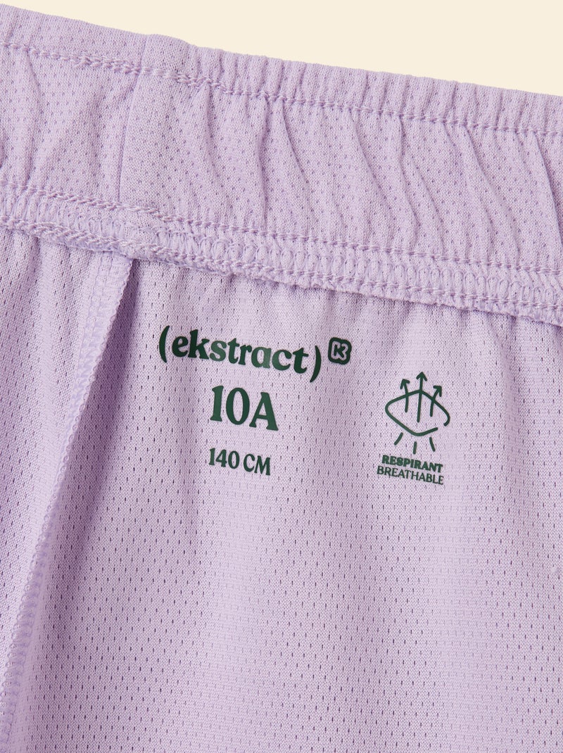 Sportset T-shirt + short - (ekstract) Paars - Kiabi
