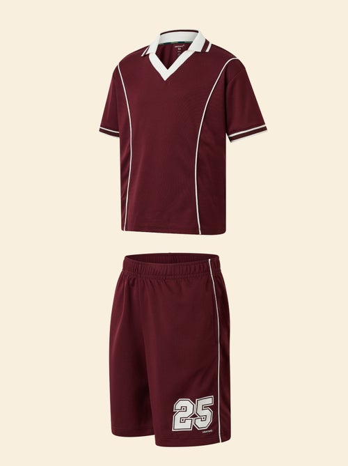 Sportset T-shirt + short - (ekstract) - Kiabi Sportset T-shirt + short - (ekstract) - Kiabi